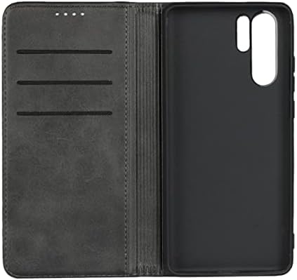 Flip futrole za telefon kožna torbica za novčanik Huawei P30 Pro, Premium veganska kožna torbica [Shockproof TPU Inner Shell] tanka