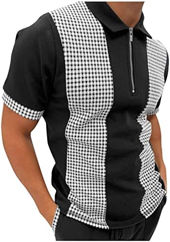 Muške kratke rukave retro kolor majica Tees Toes Golf Street T-majice Dugme-Down Odjeća za ispis Outdoor bluza