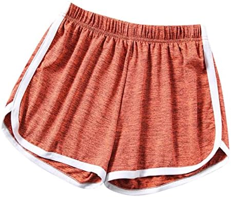 Qifen Ljetne kratke hlače za žene elastični struk dophin kratke hlače modno slovo tiskane sportske kratke hlače sa crtežom