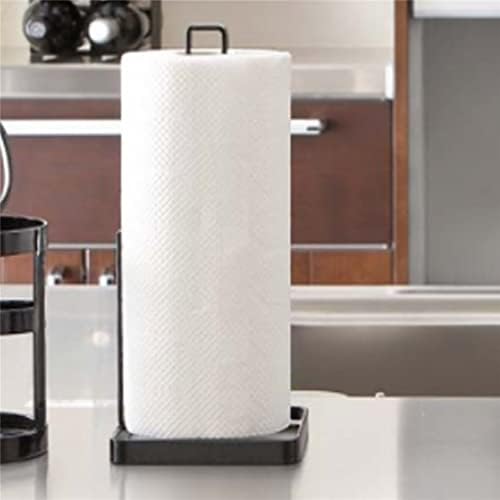 GENIGW kuhinjska rola držač papirnih ručnika za kupatilo stalak za maramice za kupatilo crno-bijele salvete stalak za kućnu kuhinju