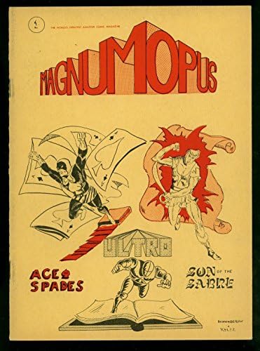 Magnum Opus Fanzine 1 1965-amaterski strip fanzine - rijetki Steve Kelez