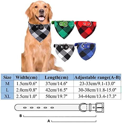 Ogrlica za pse sa povodljivim božićnim plaštima podesivim kravatom ovratnika za pse ovratnik za ogrlice sa crnim kravate za pse za