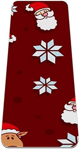Siebzeh Božić Premium debeli Yoga Mat Eco Friendly gumene zdravlje & amp; fitnes non Slip Mat za sve vrste vježbe joge i pilatesa