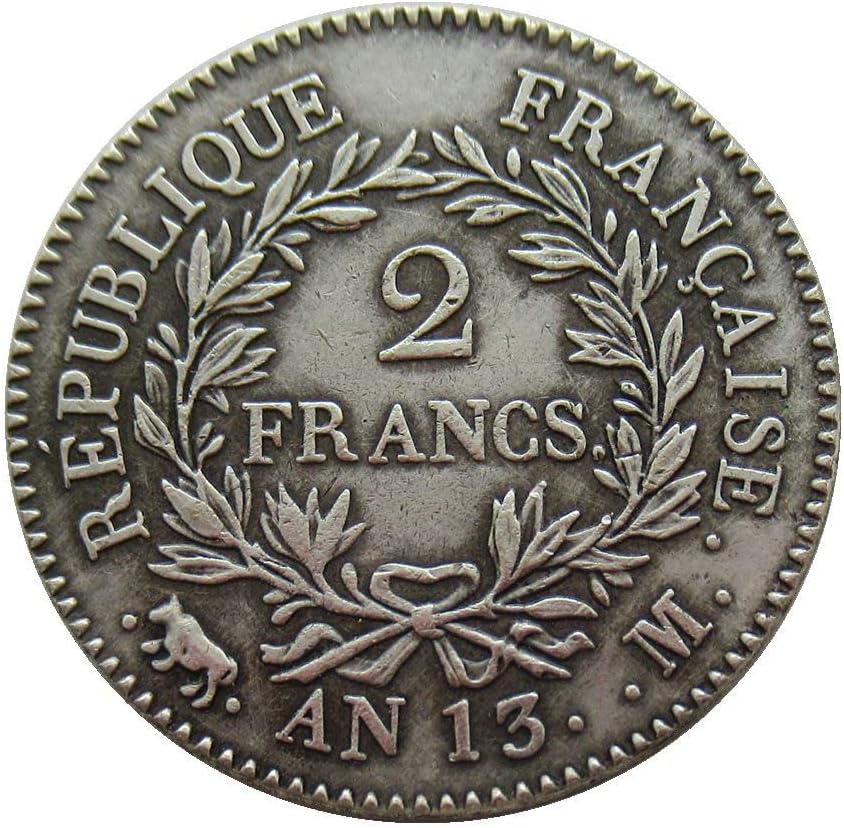 2 Francs 5 modela koji biraju iz stranih replika francuskih franaka