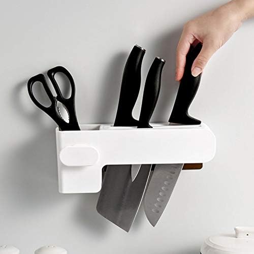 Nabavite držač noža Kreativni kuhinjski nož stalak za odlaganje umetak makaze za noževe Organizator Zidni alat