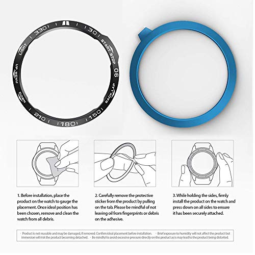 AISPORTS stil okvira kompatibilan za Garmin Fenix 7X poklopac ljepljivog prstena Bezel protiv zaštite od ogrebotina metalni okvir