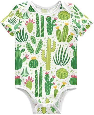 Emelivor Baby Boy Girl BodySuits kratki rukav Unisex Newborn Outfit Odjeća za djecu za bebe 0-24 mjeseca