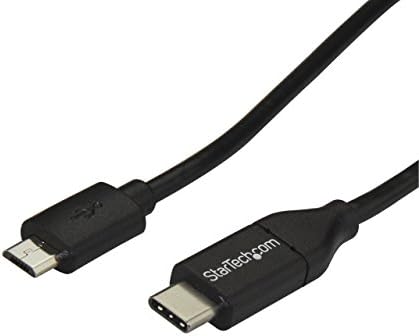 Starch.com USB C do Micro USB kabela 2m 6ft - USB-C do mikro USB kabela - USB 2.0 Tip C u Micro B - Thunderbolt 3 Kompatibilan