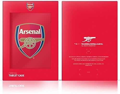 Dizajni za glavu Službeno licencirani Arsenal FC Reindeer Božićni skakač kožna knjiga Court Count Court Cover Contectible sa Apple