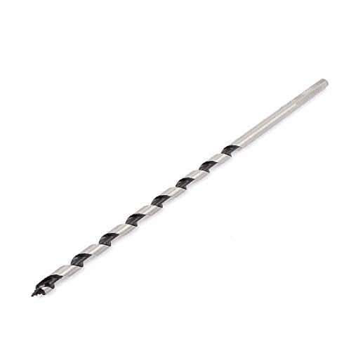 New LON0167 Drvena flauta istaknuta spur olova vijak Pouzdana efikasnost 230mmx6mm bušilica bušilica srebrni ton