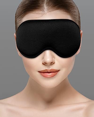 Hochoek 3d-sleep-Mask eye-Mask Eyeshade eye-Cover-produbljeni žljeb Jednodijelno šuplje krilo za nos