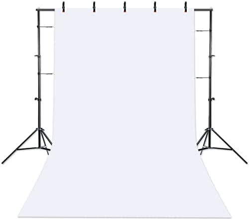 Bijela pozadina pozadina sa postoljem za fotografiju Photo Booth Backdrop Kit za Photoshoot pozadini ekrana video snimanje stranke