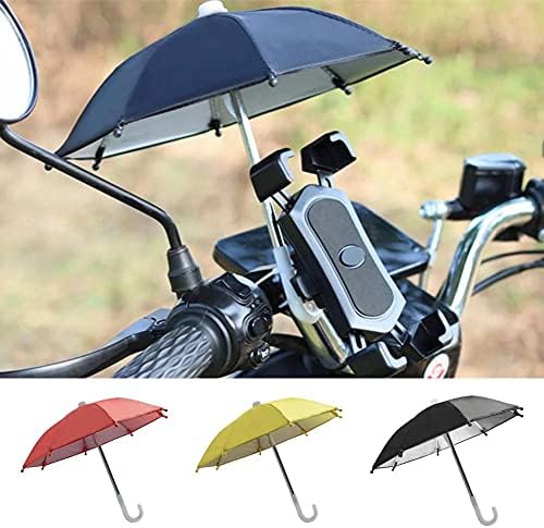 Zcargel Slatka držač za životinje, suncobran Silikonski mobilni telefon stoji vodootporni kišobran mobilni telefon za bicikl i ukras