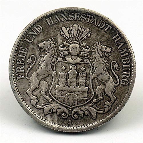 Liberty City Hamburg, Njemački Empire, 1903. Kopiraj konični sakupljač kovanika izvrstan i smisleni komemorativni novčić