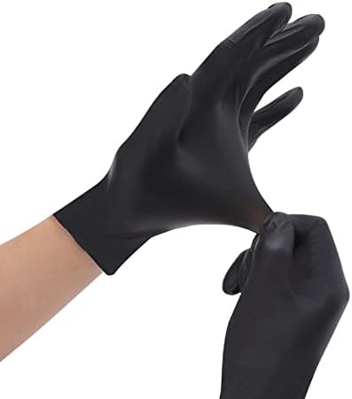 Iebarber jednokratne nitrilne rukavice 100 Count gumene rukavice bez pudera i lateksa za frizerstvo
