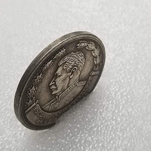 Antikni zanati ruski bakar srebrni stari srebrni srebrni okrugli srebrni novčić coin 1046