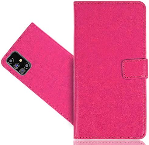 Slučaj Samsung Galaxy M31S, CaseExpert® stalak od prave kože preklopna torba za novčanik poklopac kućišta za Samsung Galaxy M31S Pink