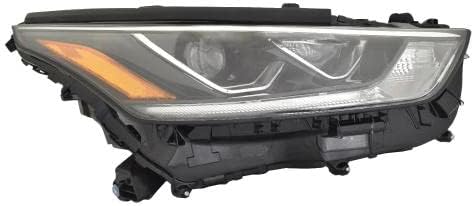 Go-dijelovi - za 2020-2021 Toyota Highlander prednja svjetla prednja - desna zamjena To2503294c TO2503294C