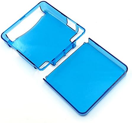 Stanovanje za Gameboy Advance SP za GBA SP zaštitni poklopac Slučaj Crystal Clear Shell plava