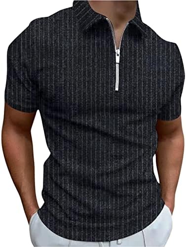 Muške kratke rukave Retro boja majica Tees Tops Golf Street T-Shirts Button-Down print odjeća Vanjska bluza