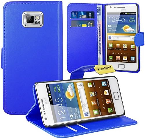 Futrola Foneexpert Samsung Galaxy S2 I9100, Premium kožna postolja preklopna torbica za torbicu za Samsung Galaxy S2 I9100 ljubičasta