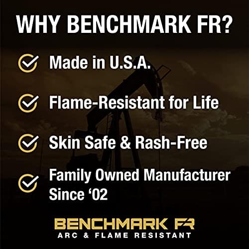 Benchmark fr FR-a otporna na masku od maske za lice izrez Gaiter - CAT1 - izrađen u SAD-u