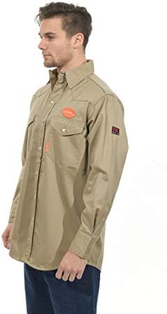 Majice TICOMELA FR za muškarce vatrootporne/vatrootporne majice NFPA2112 7.5 Oz muške košulje za zavarivanje