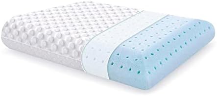 HCORE čvrsti gel memorijski pjena jastuk dvostruko obostrani poklopac za pranje za sve sezone ventilirani pjenasti jastuk za spavanje - Certipur-US - 1 paket standard