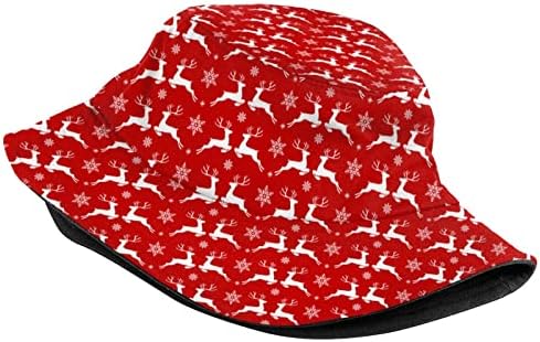 Božićna tema Kašika Hat Unisex Christmas Sun Hat Ribarska kapa za božićnu Novu godinu Svečana praznička zabava
