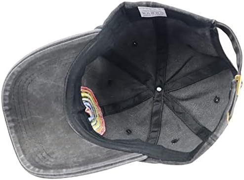Ljubav je love dugičarski šešir za muškarce, smiješni podesivi pamuk izvezeni LGBT gay ponos bejzbol kapa