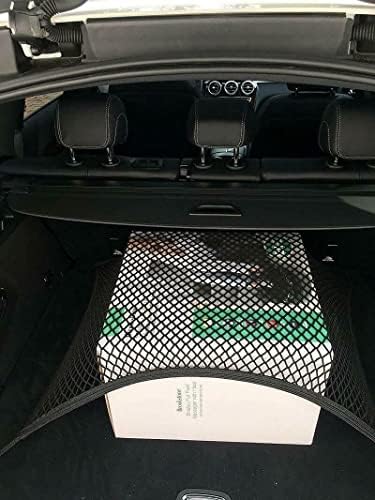 Car Trunk Cargo Net - izrađen i fit specifično vozilo za Mercedes-Benz GLC GLE GL GL GLK GLK ML GLS - Elastični mrežični zaklani